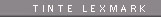 Tinte Lexmark